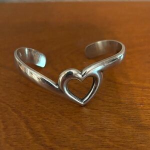 James Avery heart cuff